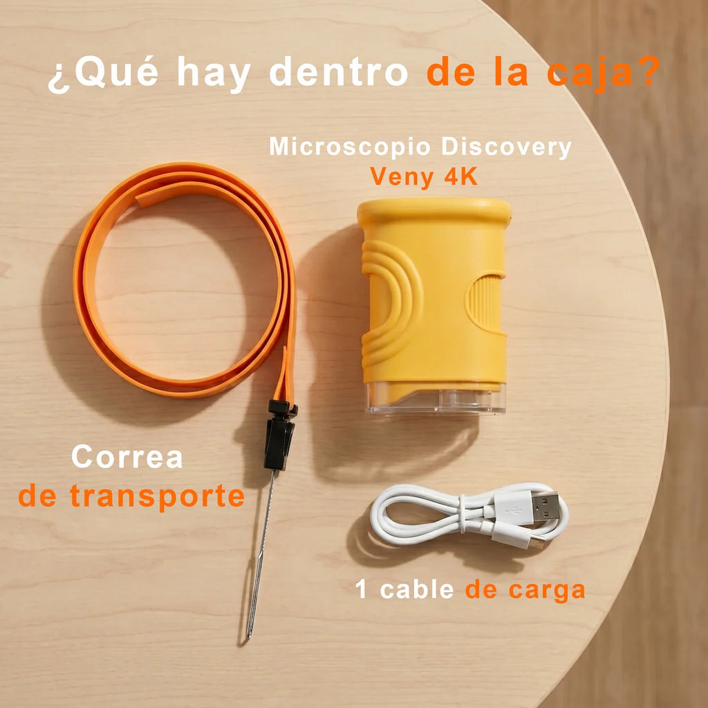 Microscopio Digital Portátil VenyQuest™ 4K